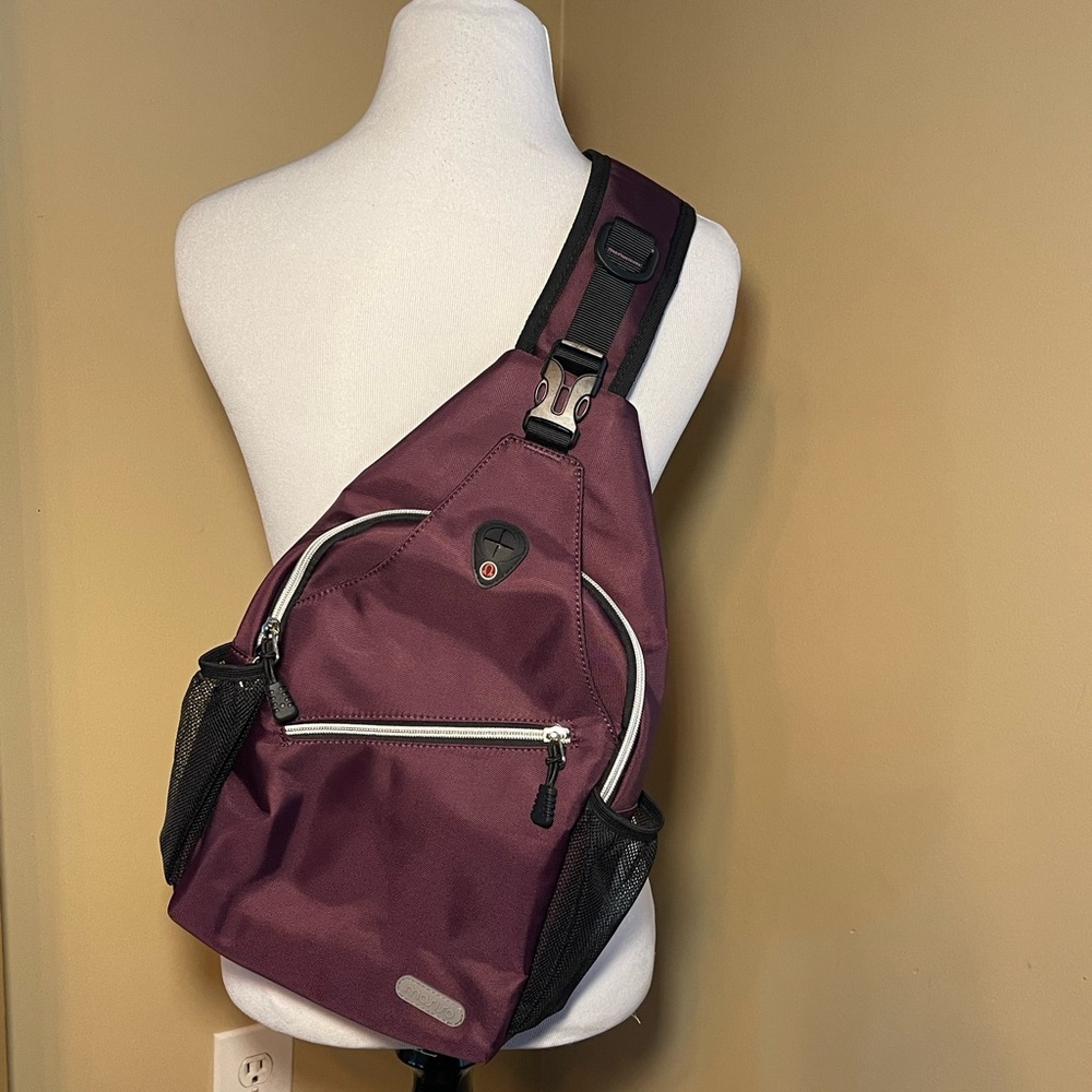 Purple Sling Bag